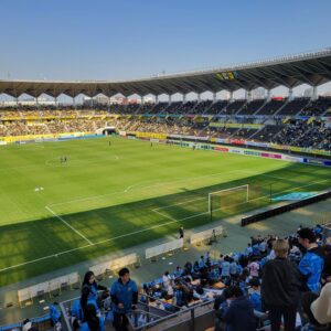 フクダ電子アリーナ　アウェイホーム席からの風景