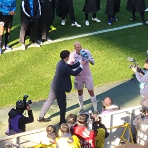 GKブローダーセン 勝利の声出し