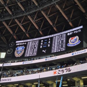 悲惨なスコアボード